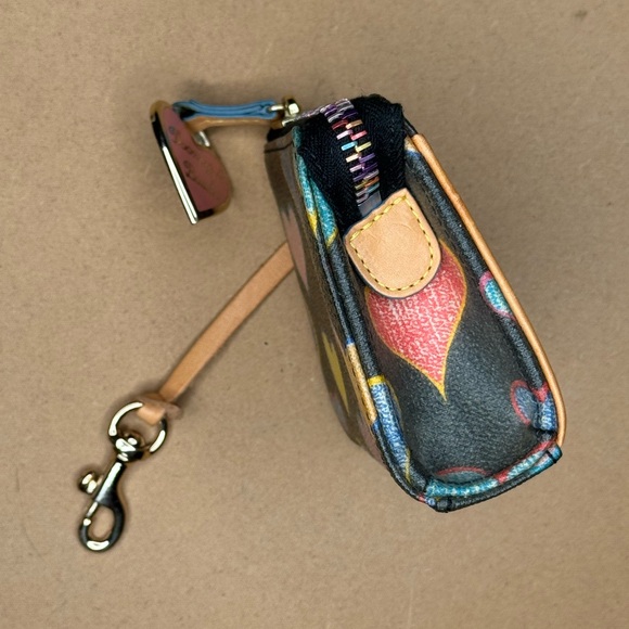 Dooney & Bourke Multicolor Heart Wallet - Picture 2 of 6